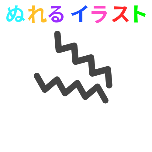 ガーガー うるさい騒音のフリーイラスト ぬれるイラスト Nureyon